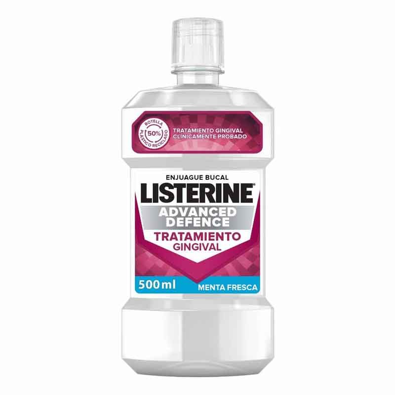 LISTERINE Advanced Defence Tratamiento Gingival Menta Fresca 500 ml-6