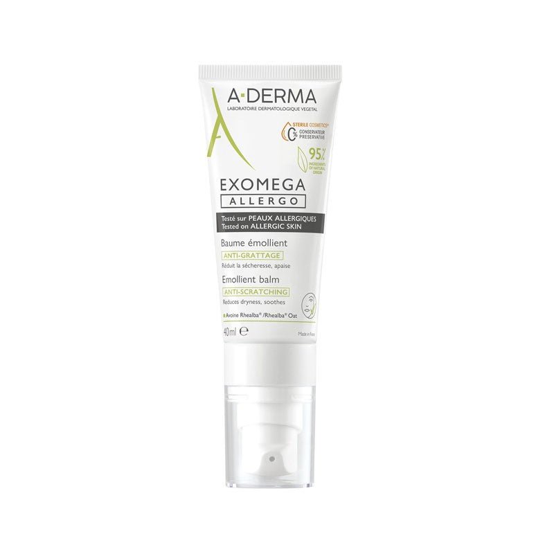 A-DERMA Exomega Allergo Bálsamo Emoliente Anti-rascado 40 ml-1