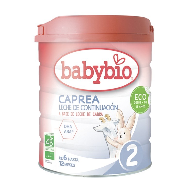 BABYBIO Caprea 2 Leche de Cabra de Continuación BIO 6-12m 800g-1