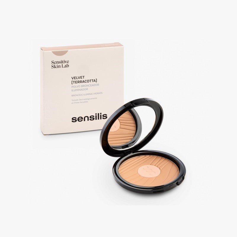 SENSILIS Velvet Terracota Polvo Bronceador Iluminador Tono 2 15 g-2