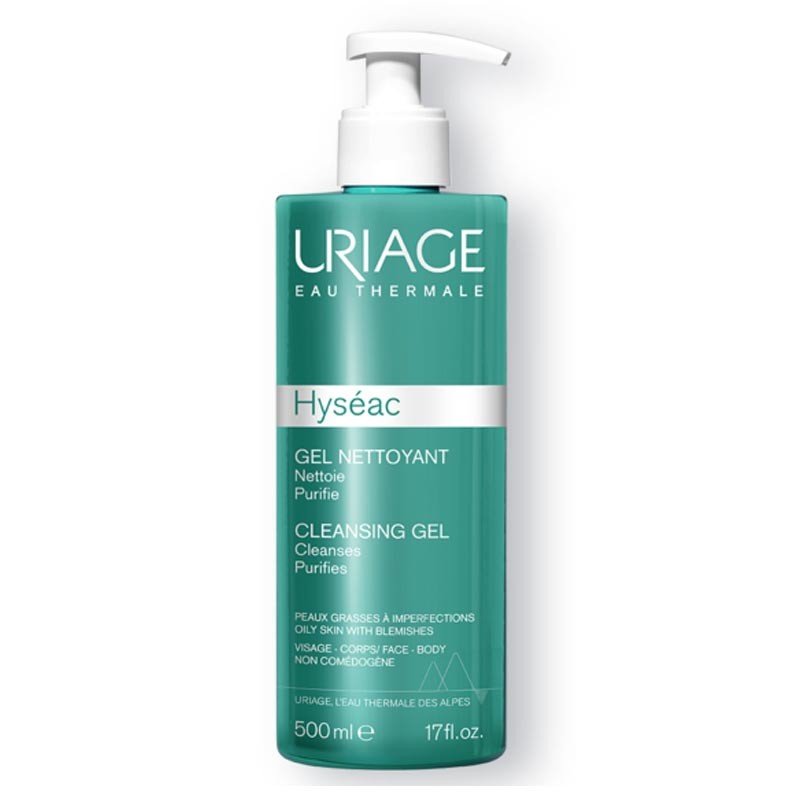 URIAGE Hyséac Gel Limpiador 500 ml-1