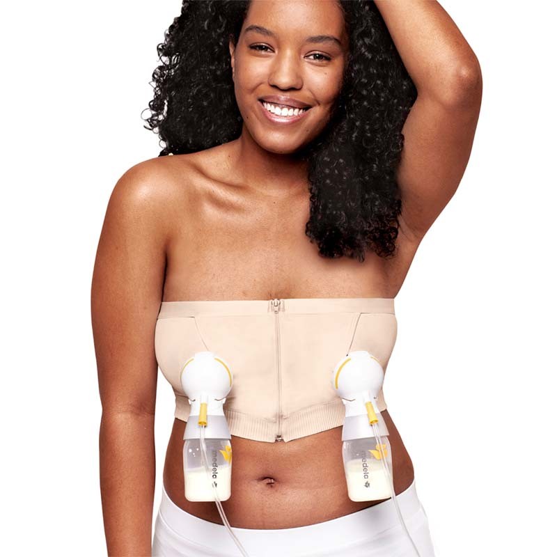 MEDELA Top Extracción Hands-Free Chai Talla L-1