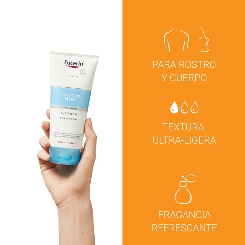 EUCERIN After Sun Gel-Crema Sensitive Relief 200ml-3