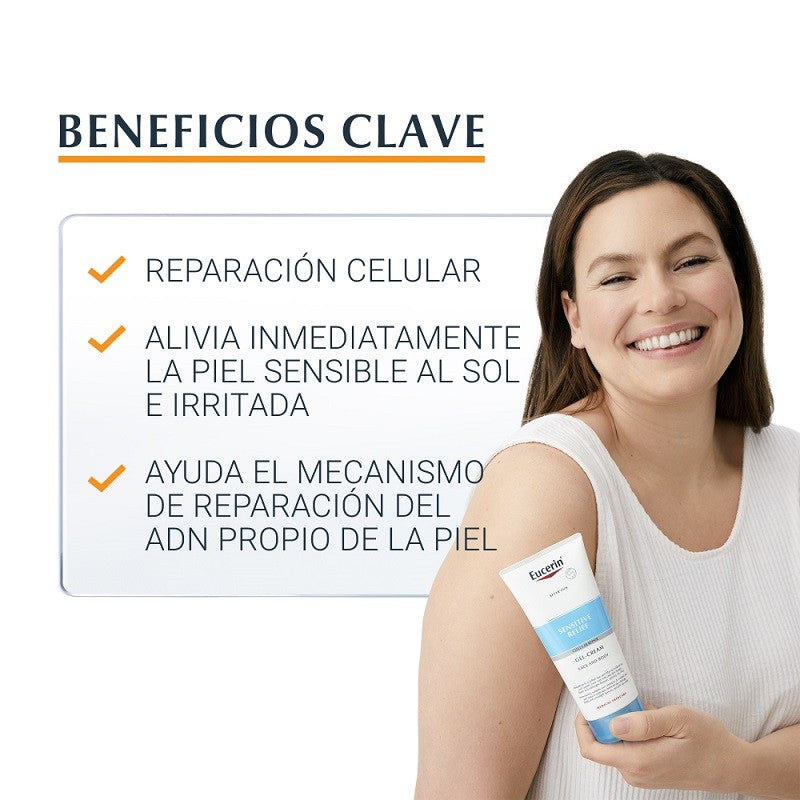 EUCERIN After Sun Gel-Crema Sensitive Relief 200ml-4