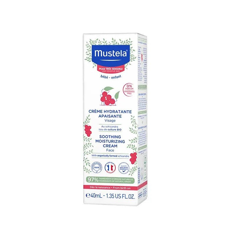 MUSTELA Crema Facial Hidratante Confort con Schisandra Bio 40ml-1
