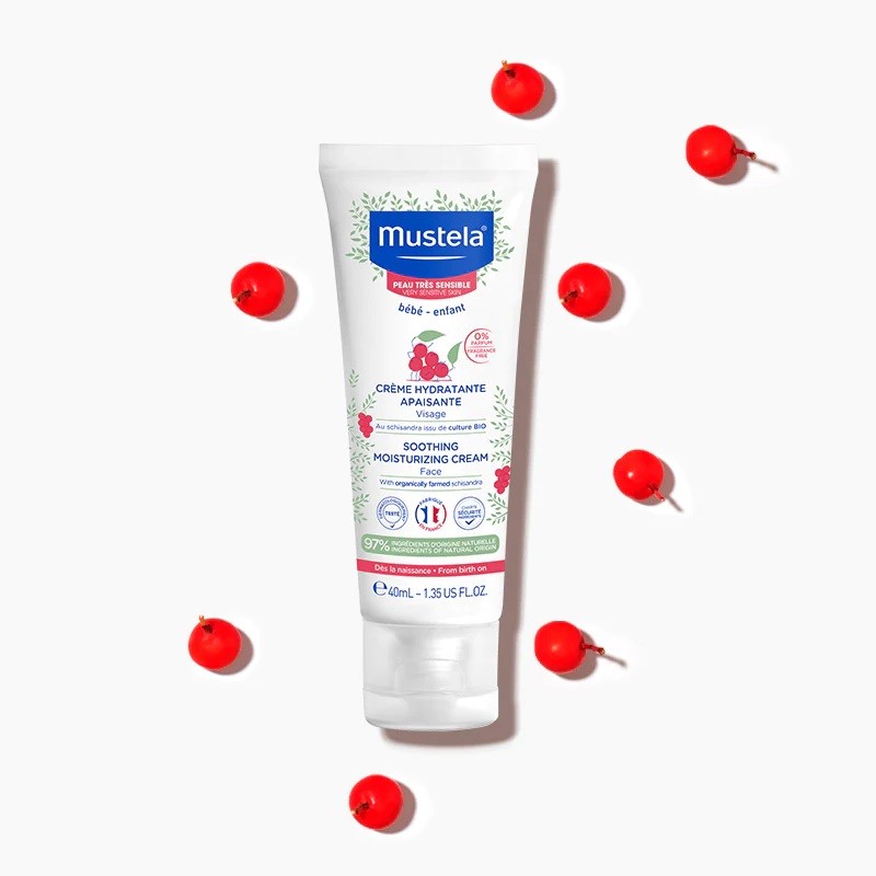 MUSTELA Crema Facial Hidratante Confort con Schisandra Bio 40ml-3