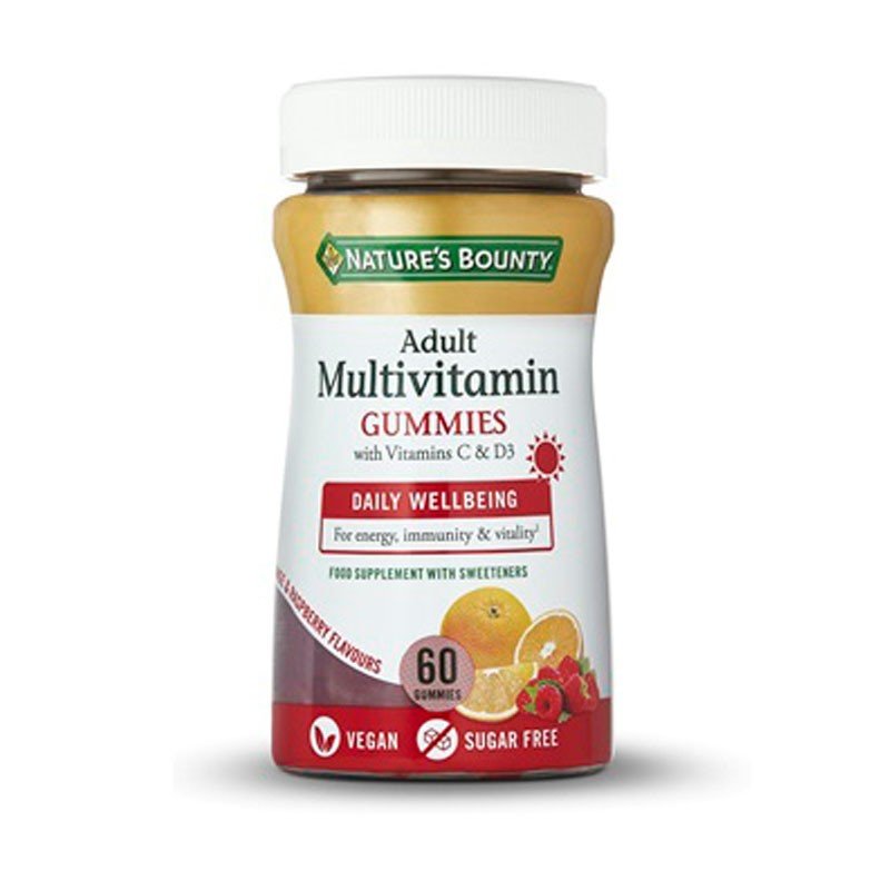 BOUNTY Multivitamínico Vit C & D3 Adultos 60 gominolas-1