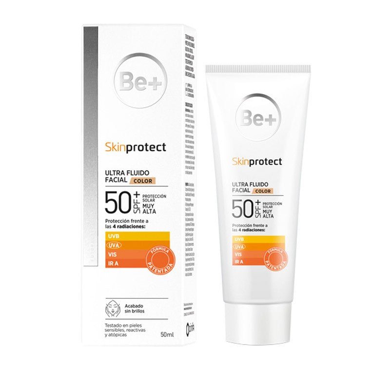 Be + SkinProtect Ultra fluido facial Color SPF50+ 50 ml-1