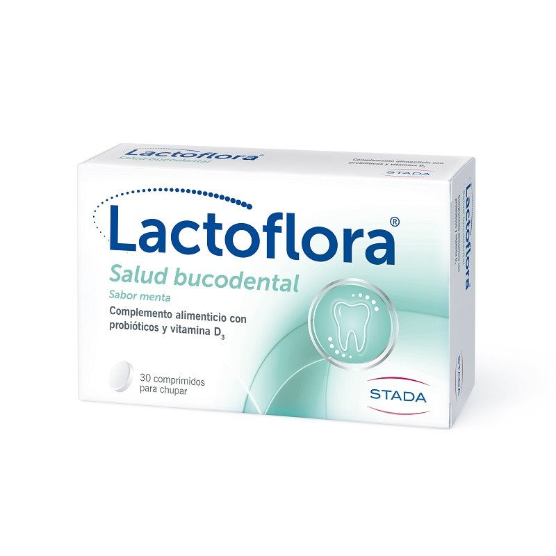 LACTOFLORA Salud Bucodental Sabor Menta 30 Comprimidos-1