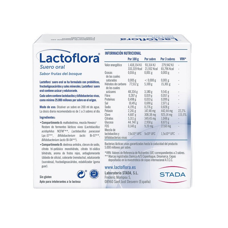 LACTOFLORA Suero Oral 6 Sobres-2