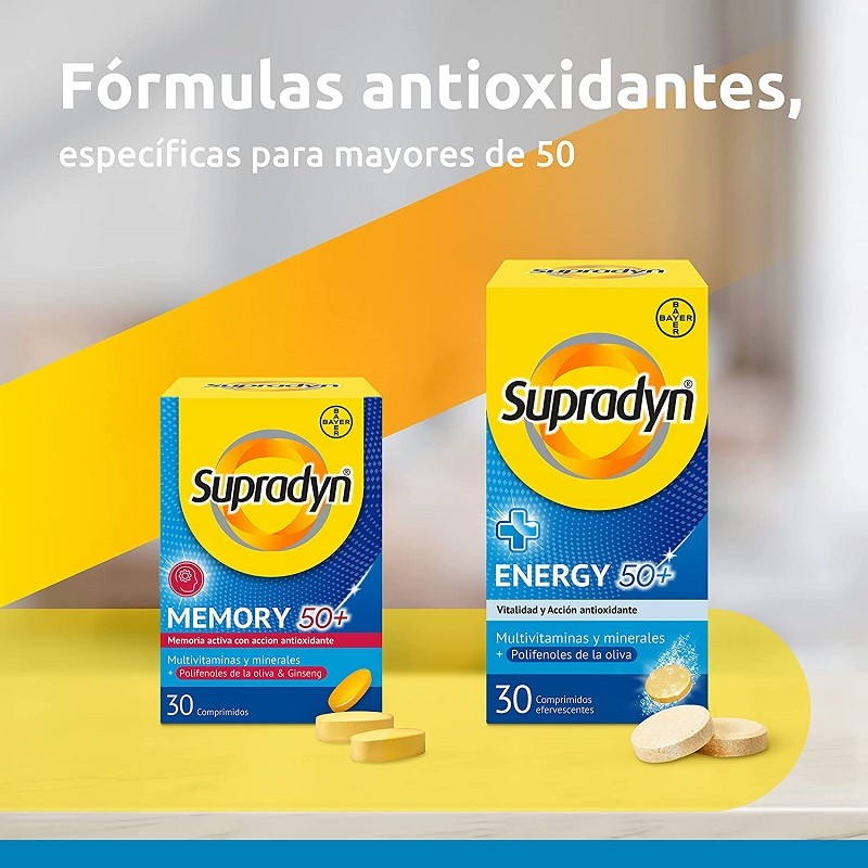 SUPRADYN Memoria 50+ DUPLO 2x30 Comprimidos-5