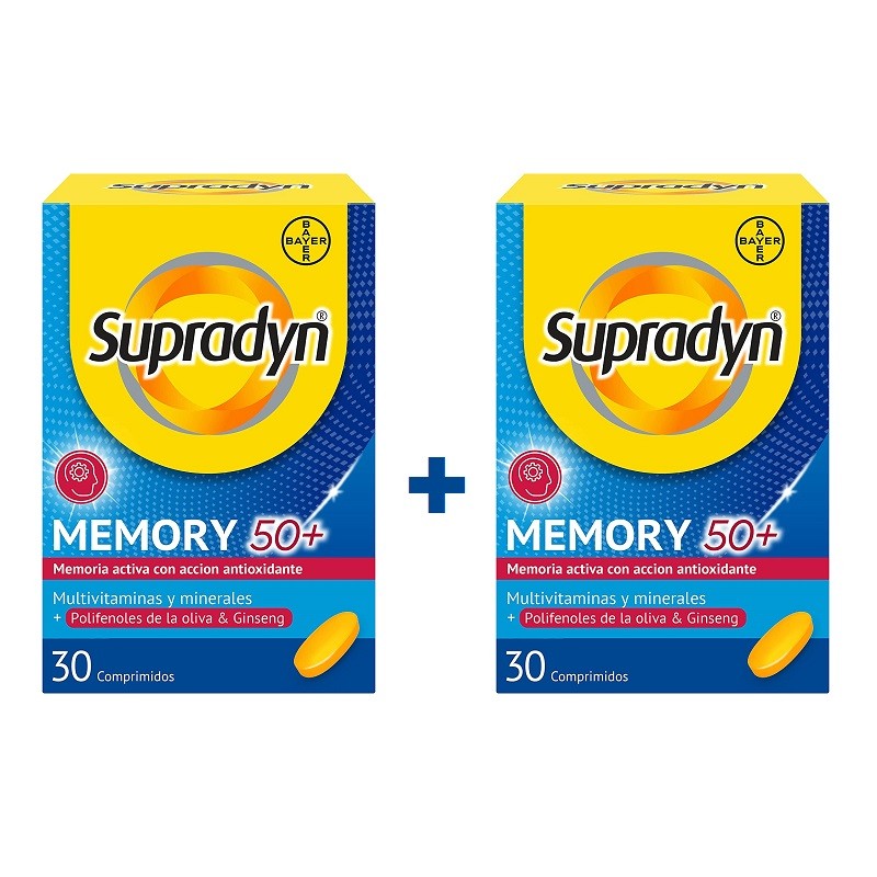 SUPRADYN Memoria 50+ DUPLO 2x30 Comprimidos-1