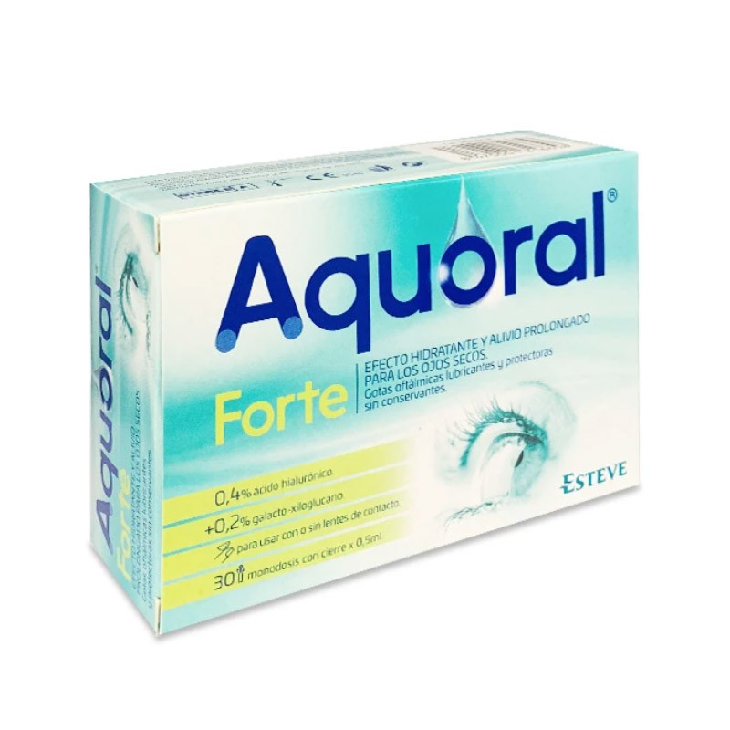 AQUORAL Forte Gotas Oftálmicas 30 Monodosis-1