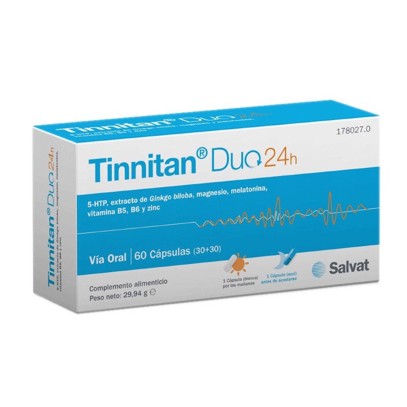 Tinnitan Duo 24 horas 60 cápsulas-1