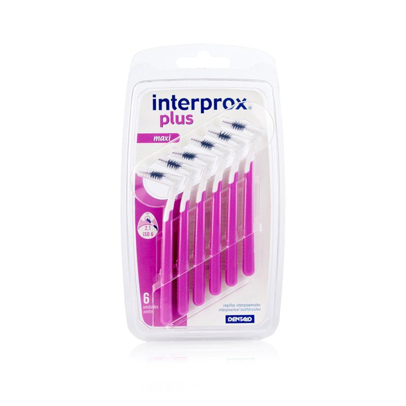 INTERPROX Cepillo Interproximal Plus Maxi 6 unidades-2