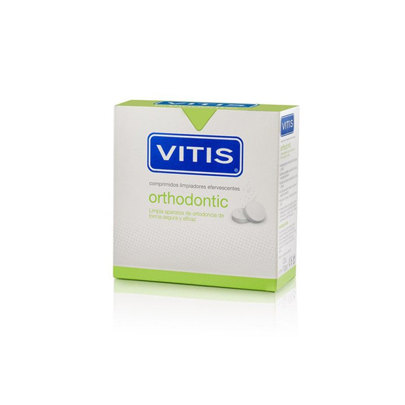 VITIS Orthodontic Limpiador ortodoncia 32 comprimidos-1