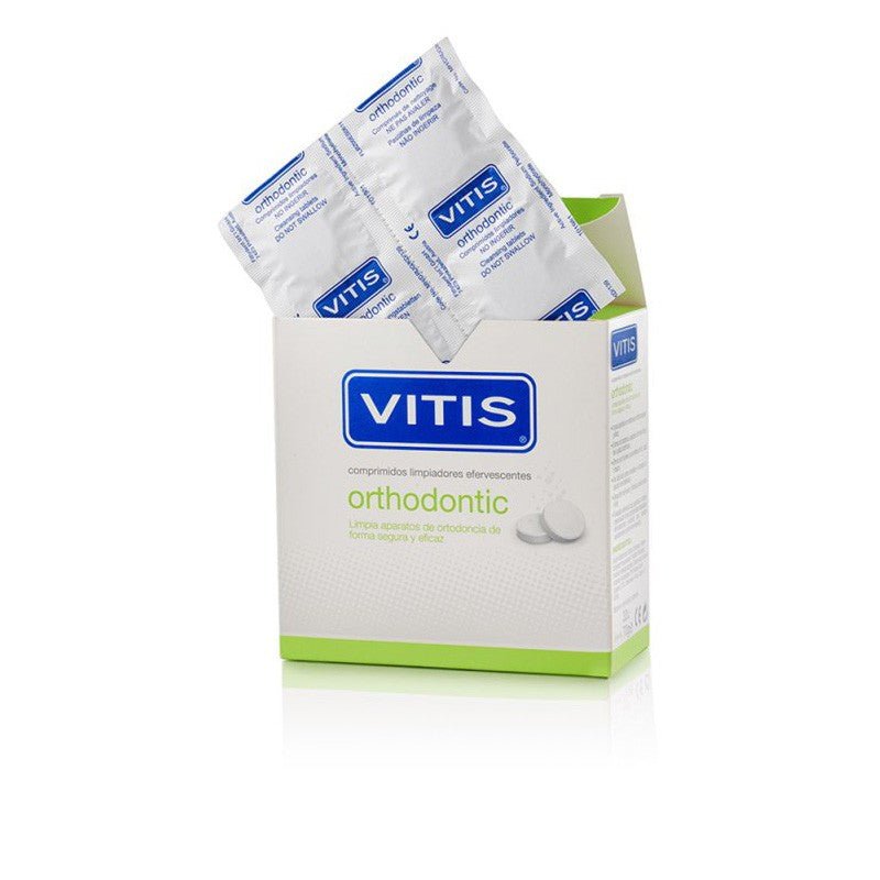 VITIS Orthodontic Limpiador ortodoncia 32 comprimidos-2