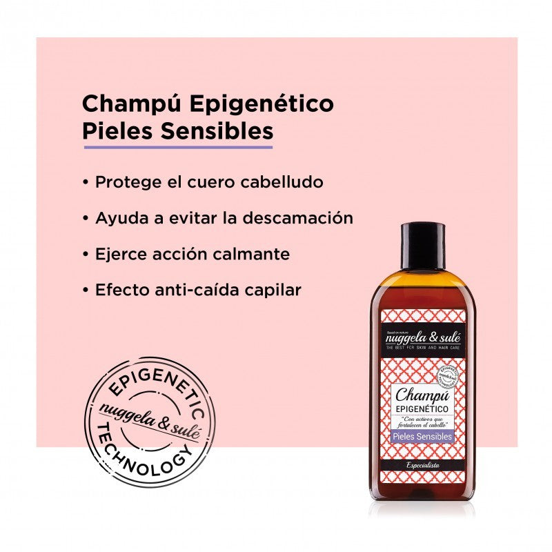 NUGGELA & SULÉ Champú Epigenético Pieles Sensibles 2x250ml-2