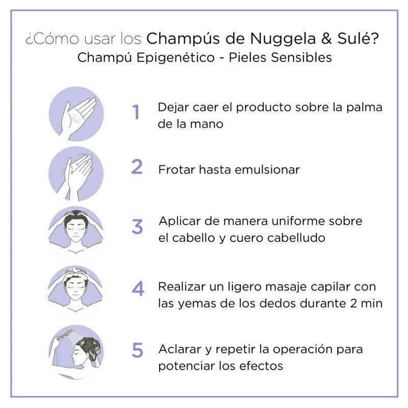 NUGGELA & SULÉ Champú Epigenético Pieles Sensibles 2x250ml-5