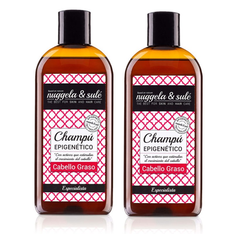 NUGGELA & SULÉ Champú Epigenético Cabello Graso 2x250ml-1