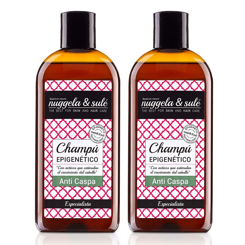 NUGGELA & SULÉ Champú Epigenético Anti Caspa 2x250ml-1