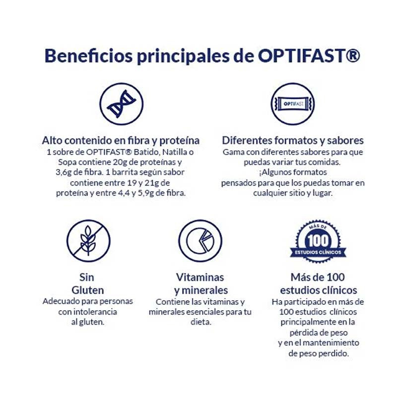 OPTIFAST Batido Fresa 12 Sobres de Nestlé-3