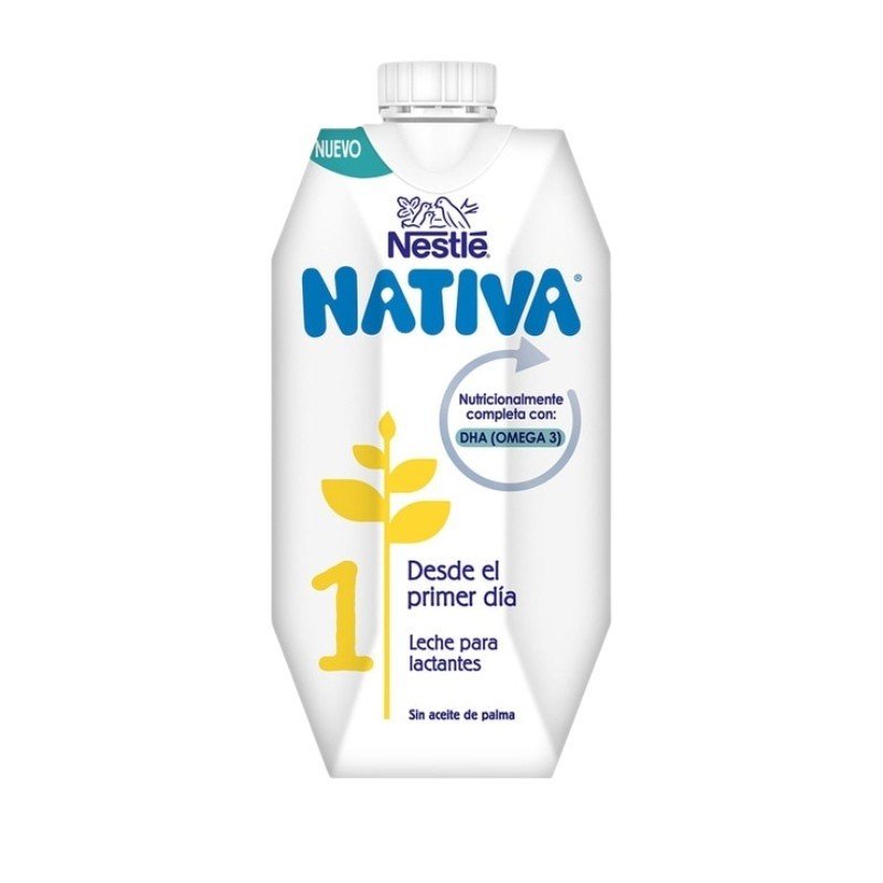 NATIVA 1 Leche Líquida Lactantes 500 ml Nestlé-1