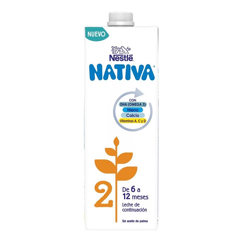 NATIVA 2 Leche Líquida de Continuación 1L Nestlé-1