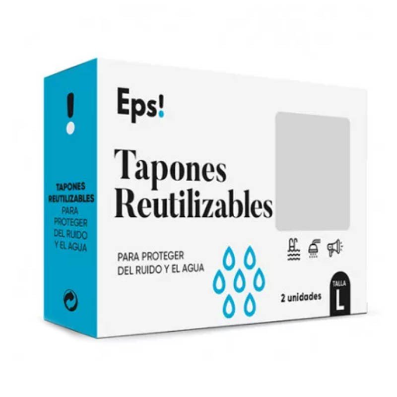 EPS Tapones Reutilizables Talla L 2 uds-1