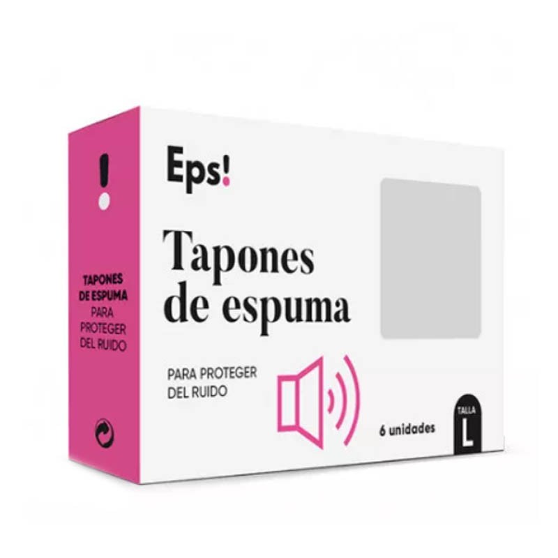 EPS Tapones de espuma Talla L 6 uds-1