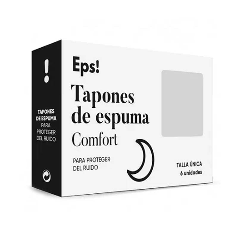 Eps! Tapones de Espuma Comfort Talla Única 6 unidades-1