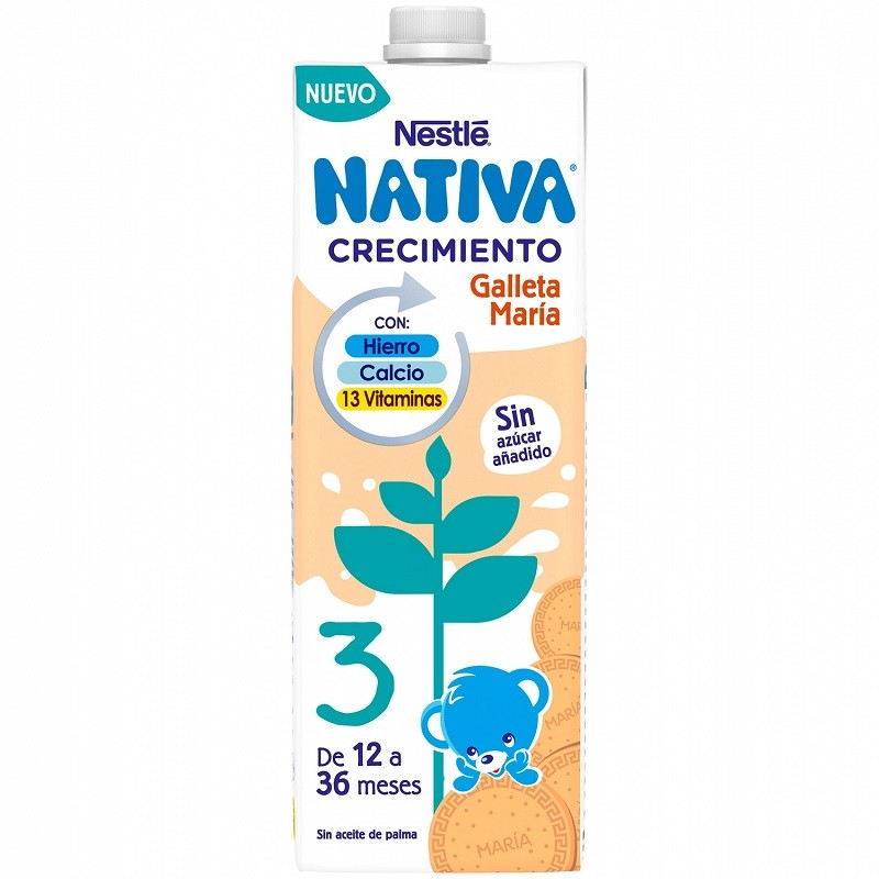 NATIVA 3 Crecimiento Galleta María 1L Nestlé-2