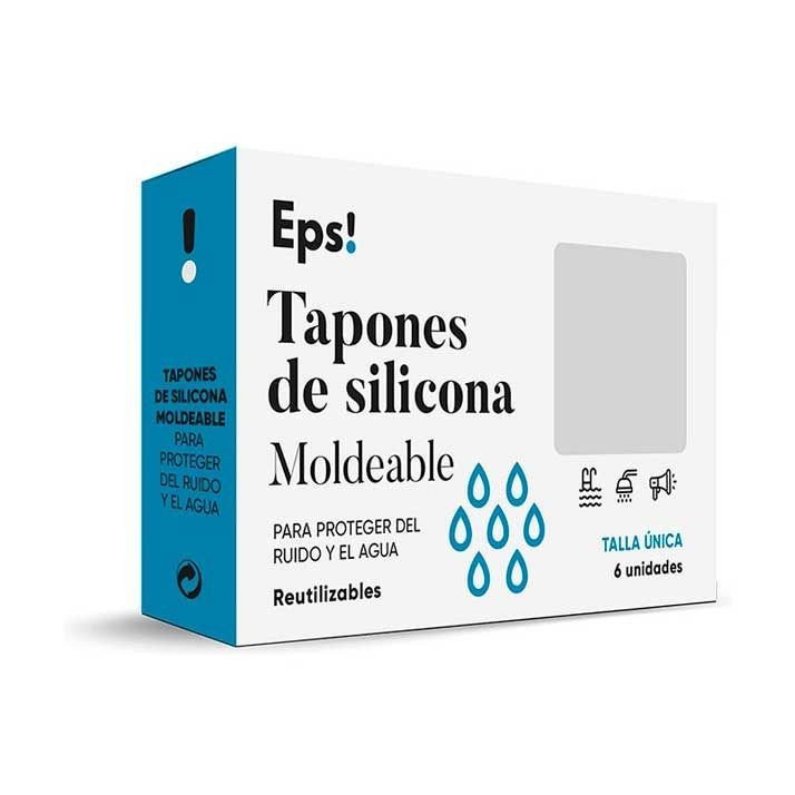 Eps! Tapones de Silicona Moldeable Talla Única 6 unidades-1