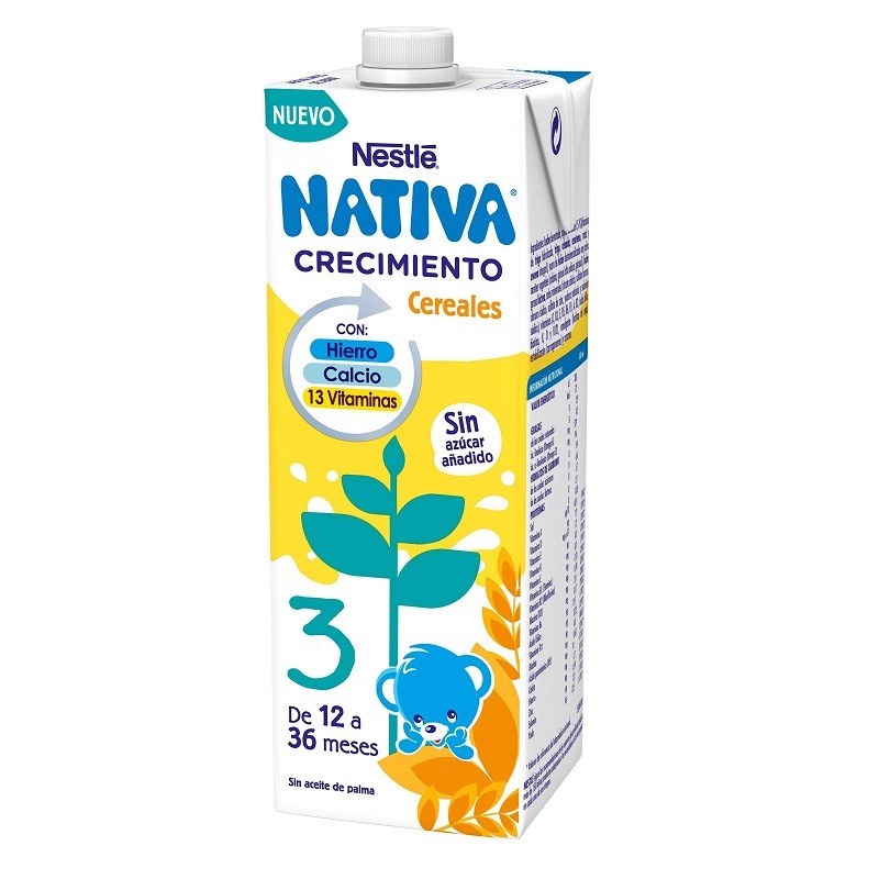 NATIVA 3 Crecimiento Cereales 1L Nestlé-1