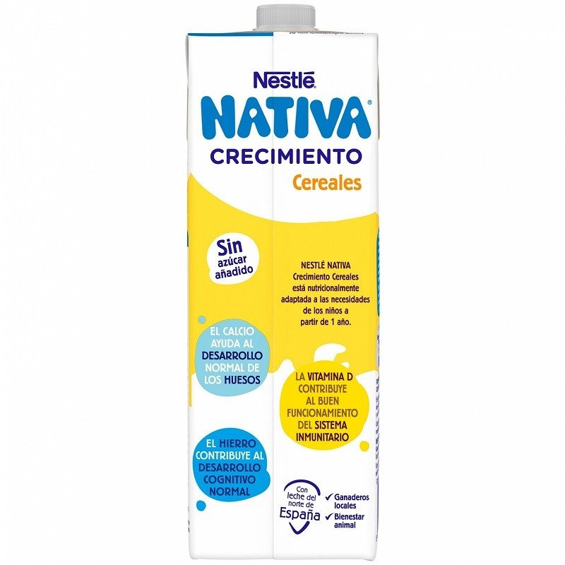 NATIVA 3 Crecimiento Cereales 1L Nestlé-3