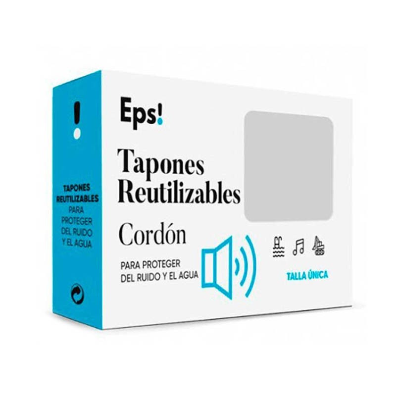 Eps! Tapones Reutilizables Cordón Talla Única 2 unidades-1