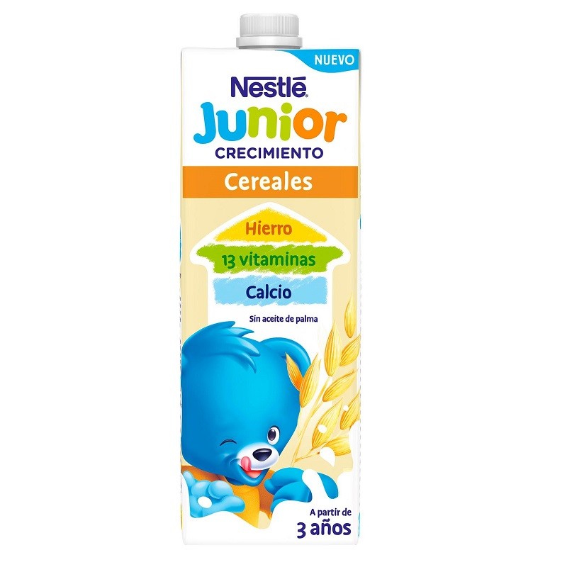 NESTLÉ Junior Crecimiento Cereales 3 años 1L-1
