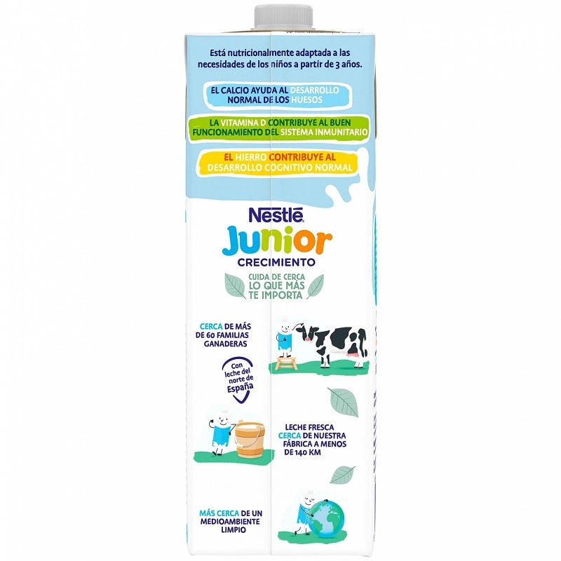 NESTLÉ Junior Crecimiento Original 3 años 1L-4