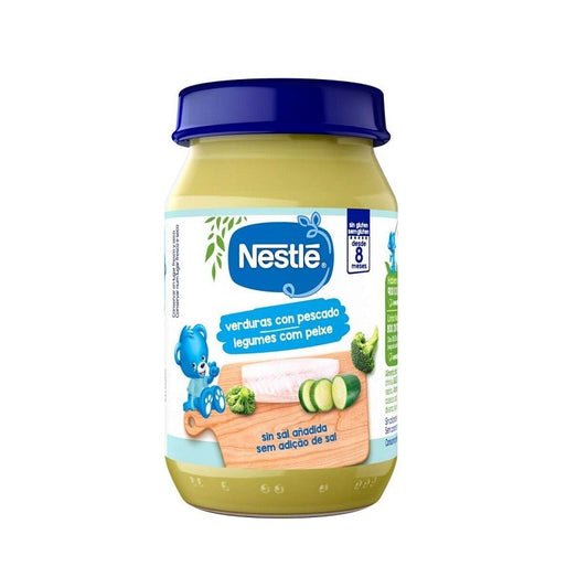 NESTLÉ Tarrito Verdura con Pescado + 8m 190g-1