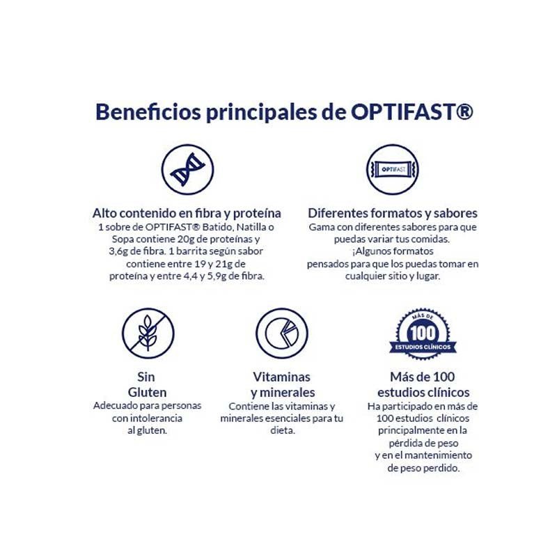 OPTIFAST Batido Chocolate 2x12 Sobres PACK AHORRO Nestlé-2