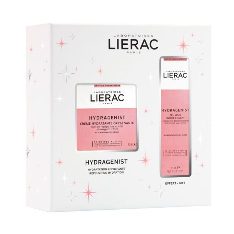 Lierac Hydragenist Pack Crema Hidratante Oxigenante 50 ml + Contorno de Ojos 15 ml-1