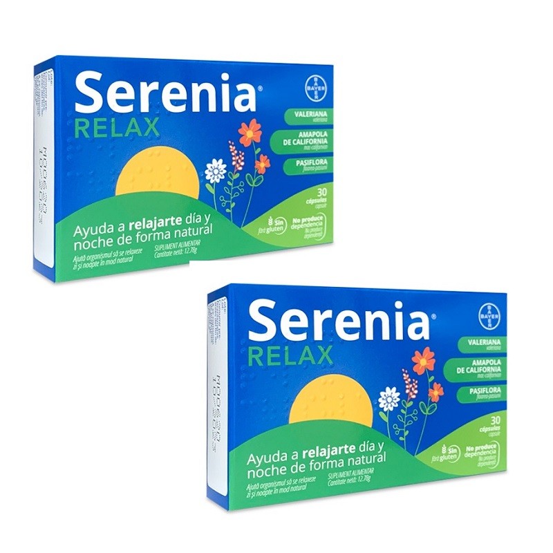SERENIA Relax DUPLO 2x30 Cápsulas-1