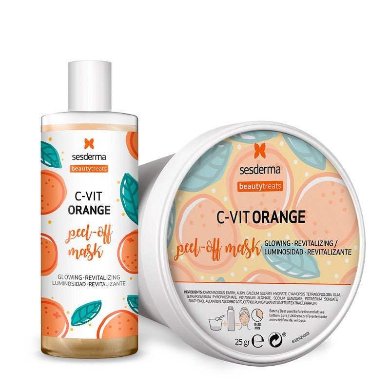 SESDERMA Beauty Treats C-Vit Orange Mascarilla Peel-Off 25 Gr + 75 ml-1