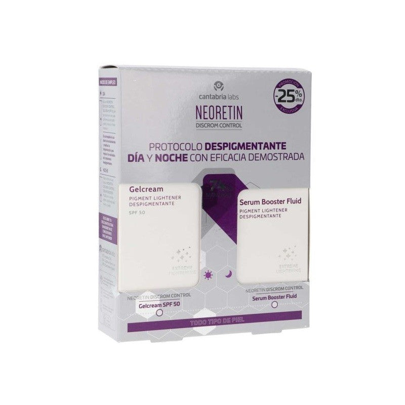 NEORETIN Discrom Control Pack Despigmentante GelCream 40ml+Sérum Booster 30ml-1