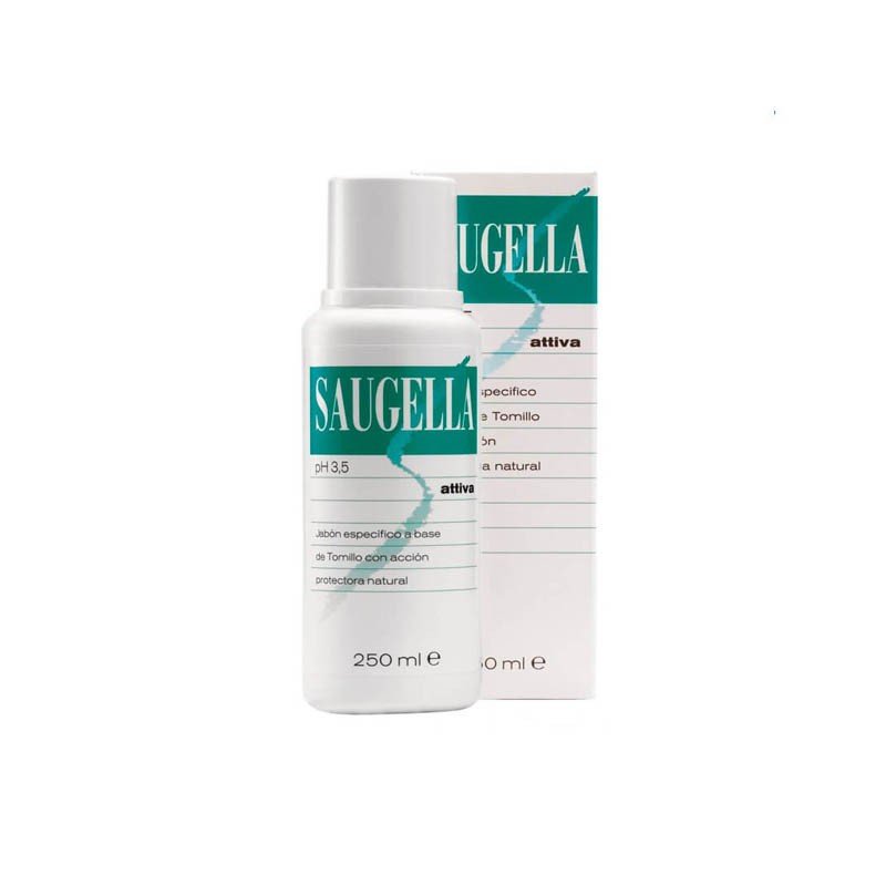 SAUGELLA ATTIVA Jabón Higiene Íntima 250 ml-1