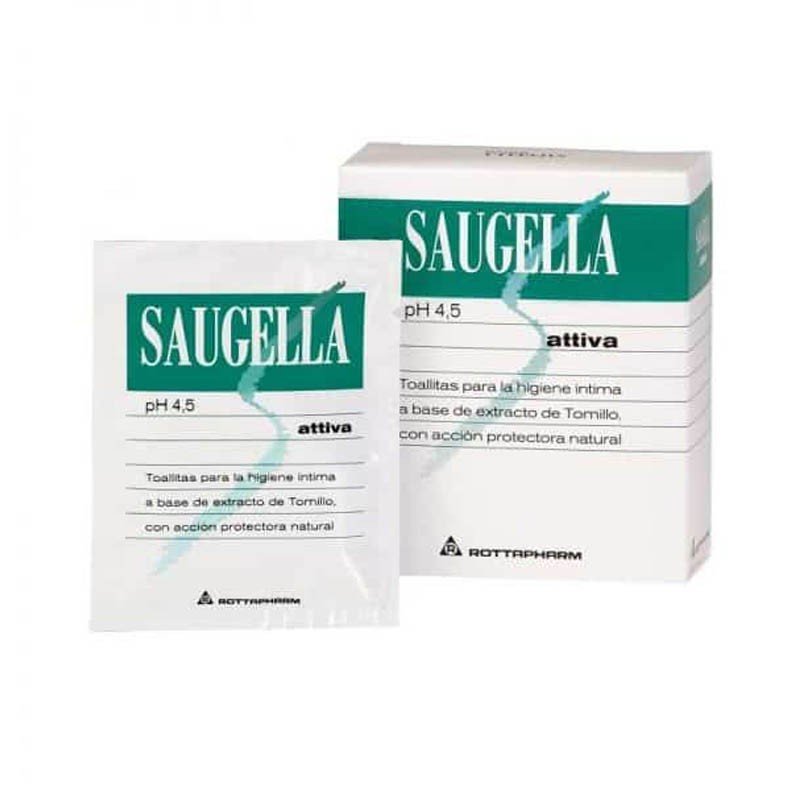 SAUGELLA ATTIVA Toallitas 10 unidades-1