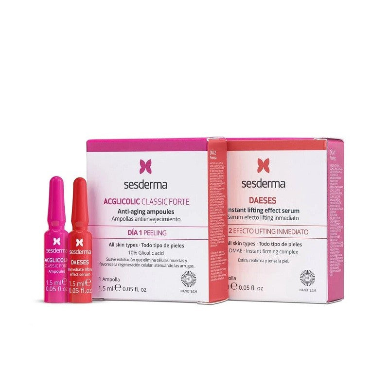 SESDERMA Daeses y Acglicolic Sérum Intensivo Antienvejecimiento Ampollas 2x1.5 ml-1