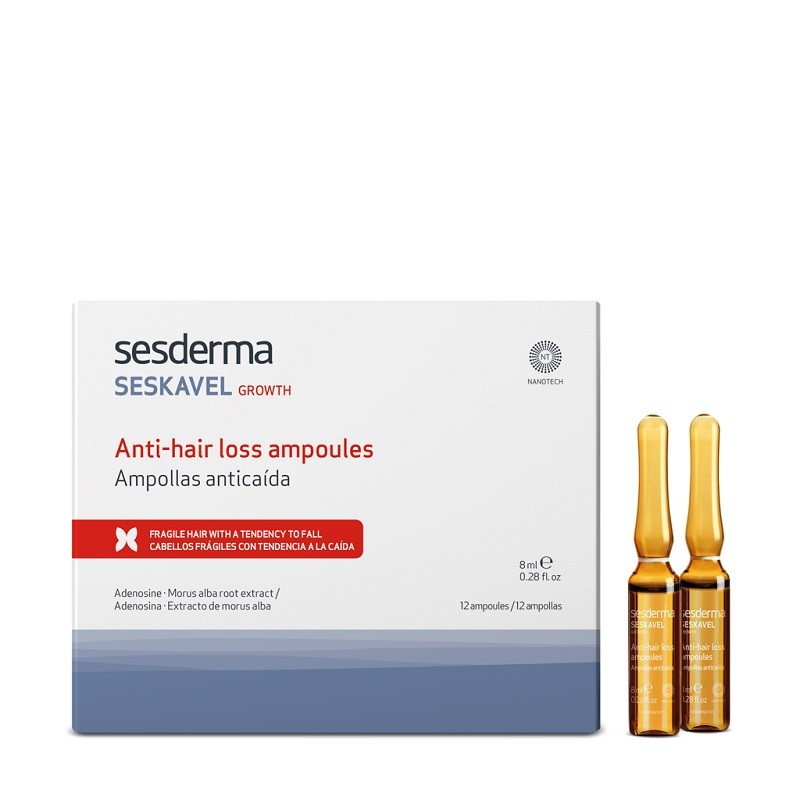 SESDERMA Seskavel Growth Ampollas Anticaída 12x8 ml-1