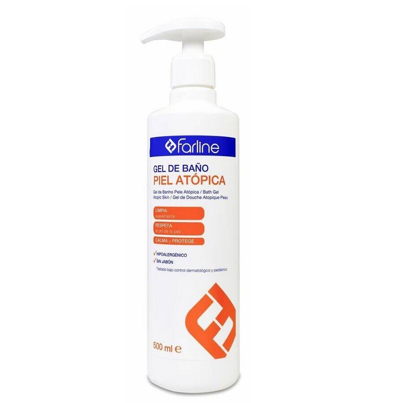 FARLINE Gel de Baño Piel Atópica 500ml-1
