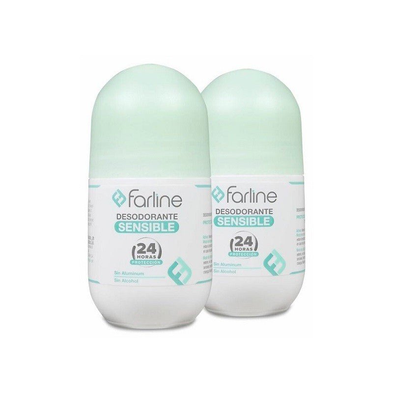 FARLINE Desodorante Sensible Roll-on DUPLO 2x50ml-1